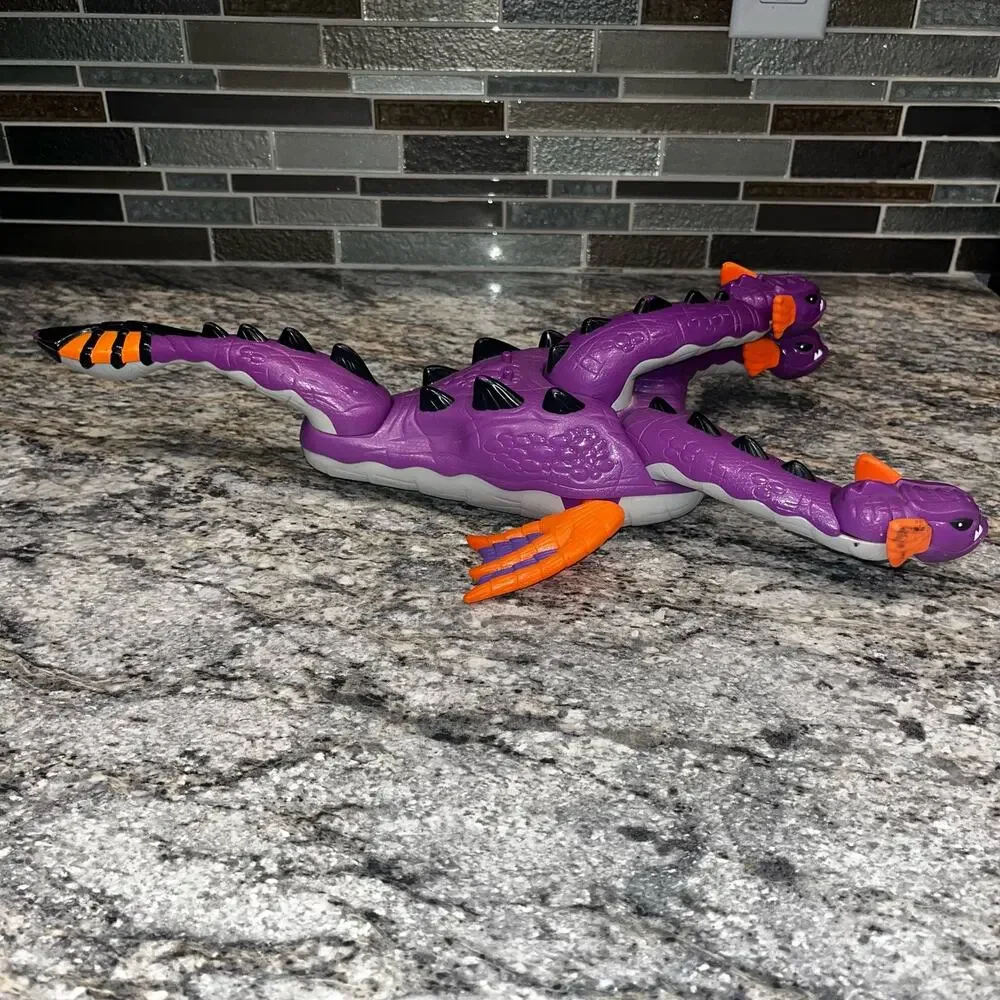 Mattel Imaginext Purple 3 Headed 18